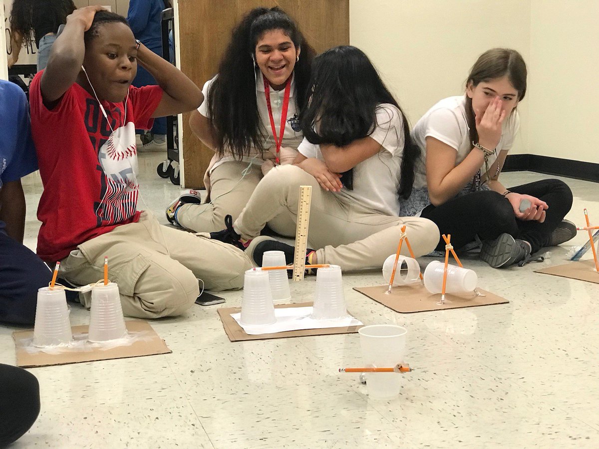ASASNorthTexas's tweet photo. "We’re proud of our students at Thomas C. Marsh Prepartory Academy and E.D. Walker Middle School for taking on the #LOAFluorEngineeringChallenge as a part of LOA! Our program won a grant from @tx_post and @FluorCorp. #LightsOnAfterschool" https://t.co/ge9Qqsbiga