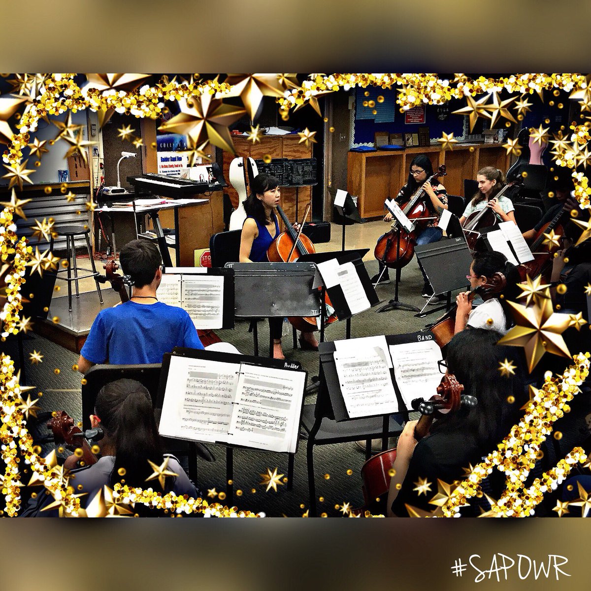 PowrSa's tweet photo. Music bridges so many souls together. Let’s work together as a community to keep providing our youth the resources  to help make this world a better place through music
#sapowr #orchestra #youth #community #musicfeedsthesoul #violinclinic #strings #satx #nonprofitorganization https://t.co/0TQFuXWYV4