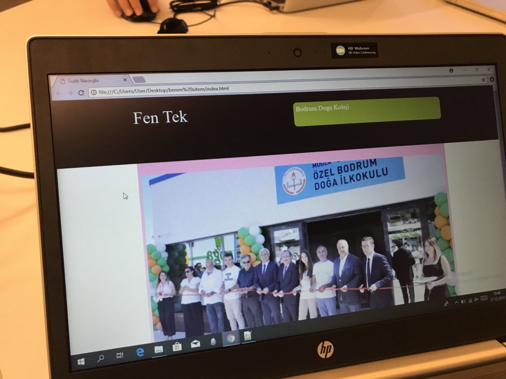 doga_ibrahimk's tweet photo. Fen ve teknoloji lisesi öğrencilerimiz okulumuzun sitesini yapmaya başladı.  #DogaSciTech @BodrumDoga @bodrumdogamudur @KvancBarlas @ebirdal6 https://t.co/nlSFurjti7
