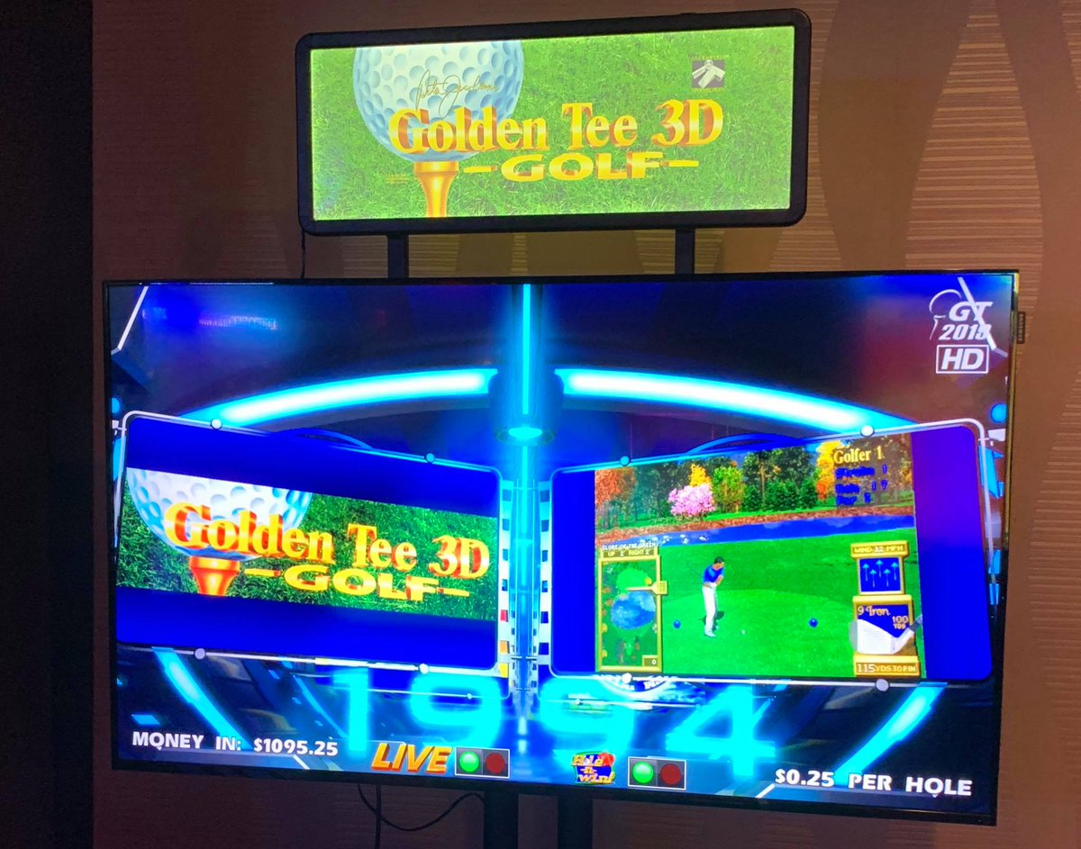 GoldenTee's tweet photo. Welcome back to another #GoldenTee #ThrowbackThursday giveaway!

We hope you had a wonderful Christmas with your family and friends.  We decided it was time to give you a few more presents to enjoy!

Like, reply and retweet this post for your chance to win! https://t.co/6NC1Ot8GBD