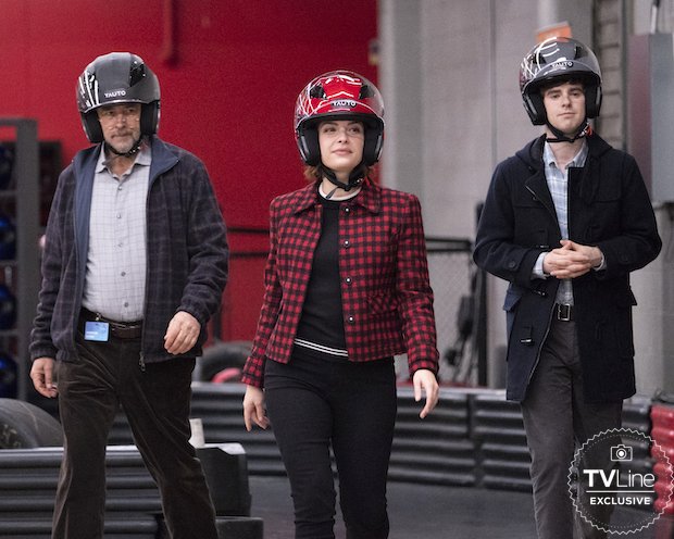 HablandoSerie's tweet photo. Nuevas imágenes del regreso de #TheGoodDoctor en 2019. https://t.co/Cw314H9lc1