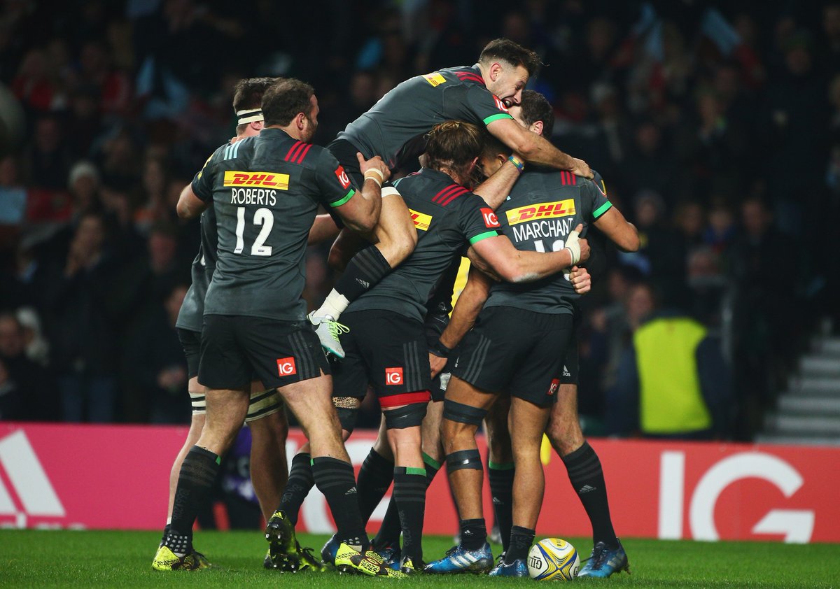 Harlequins's tweet photo. 📆 On this Day | In 2016, @JoeMarchant96 grabbed a brace and @jackclifford93 scored as we beat Gloucester 28-24 in a close encounter at #BigGame9 https://t.co/giLbO9bG2x