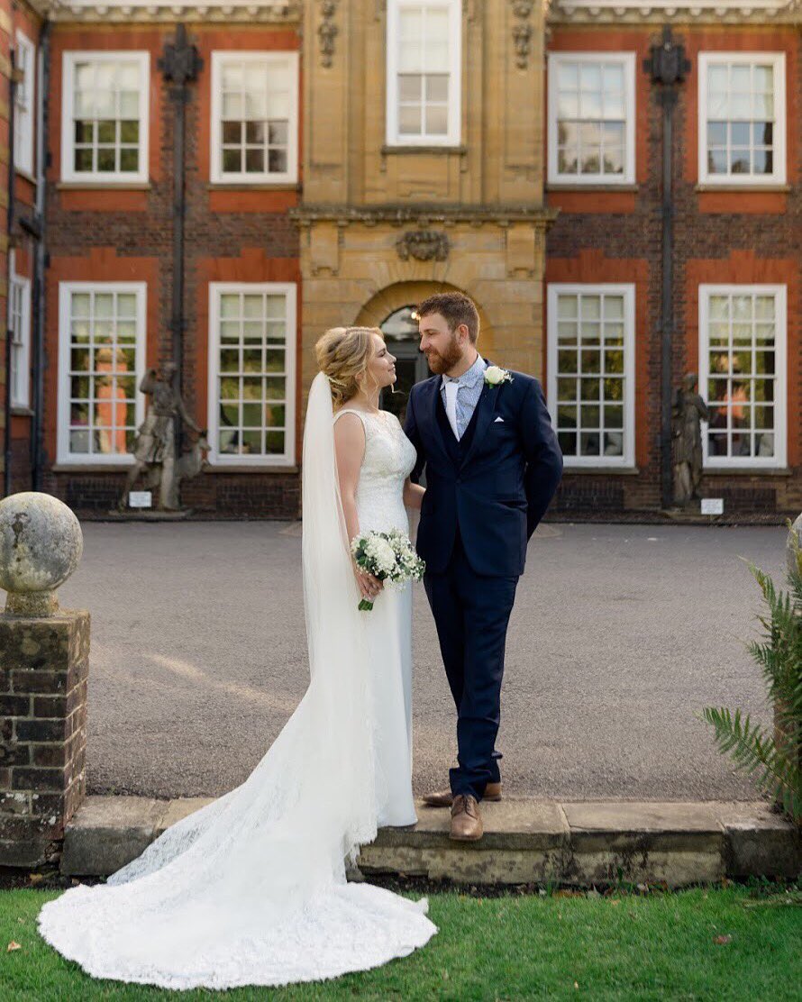Ahh my lovely couple Chloe &amp; Jake. We were blessed with dreamy golden light for their wedding back in September ✨ I’ve been writing their blog post today - not long to go before it’s finished and I can show you what they got up to on their wedding day! ❤️