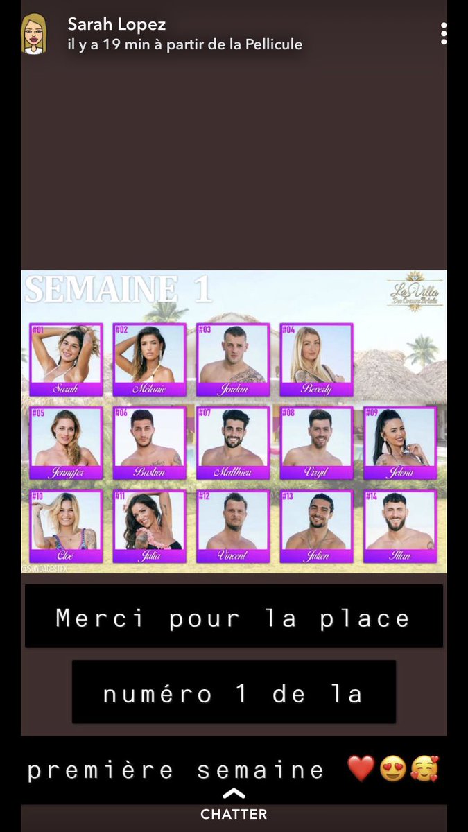 citationfun_'s tweet photo. Bravo ma vie ma première place ❤️❤️ @SarahLopezOff https://t.co/X8PMMUHHy6