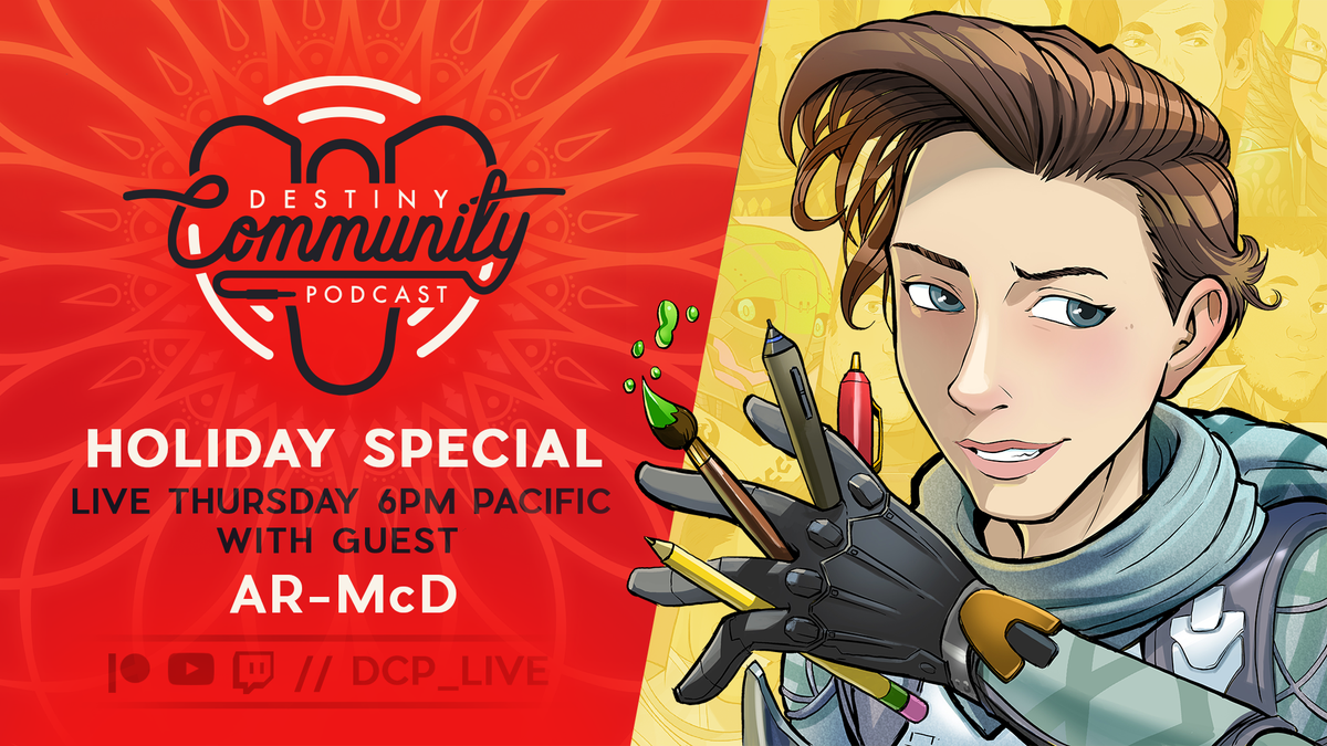 The DCP Holiday Spectacular ™ will be LIVE TONIGHT w/ Very Special Guest <a href="/AR_McD/">Ash</a> (the Artist behind the amazing DCP Artwork) This week, instead of questions, we are asking YOU to share your stories of what Gaming and Gaming Communities have meant to you in 2018! Share below!