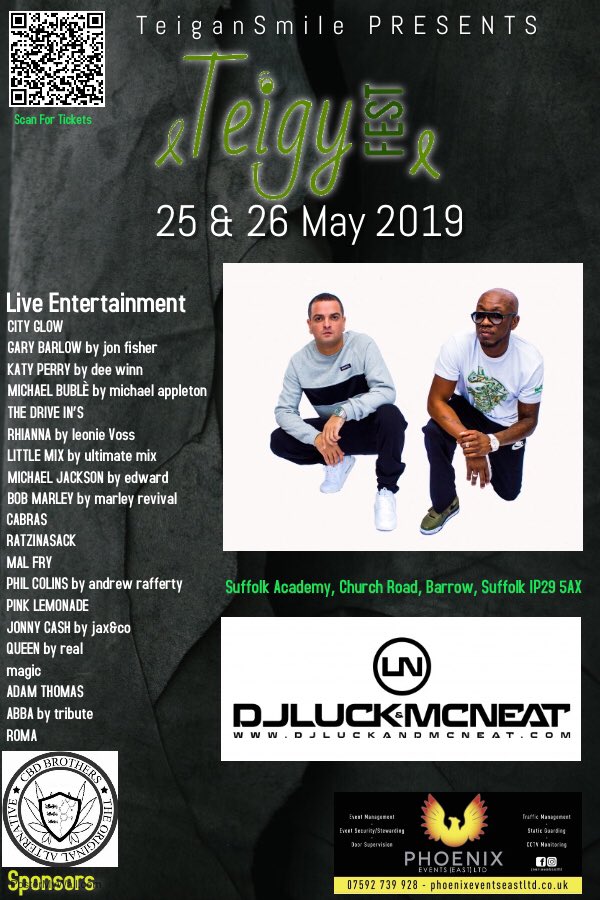 <a href="/LucknNeat/">DJ Luck & MC Neat</a> facebook.com/events/9303534… #TeigyFest