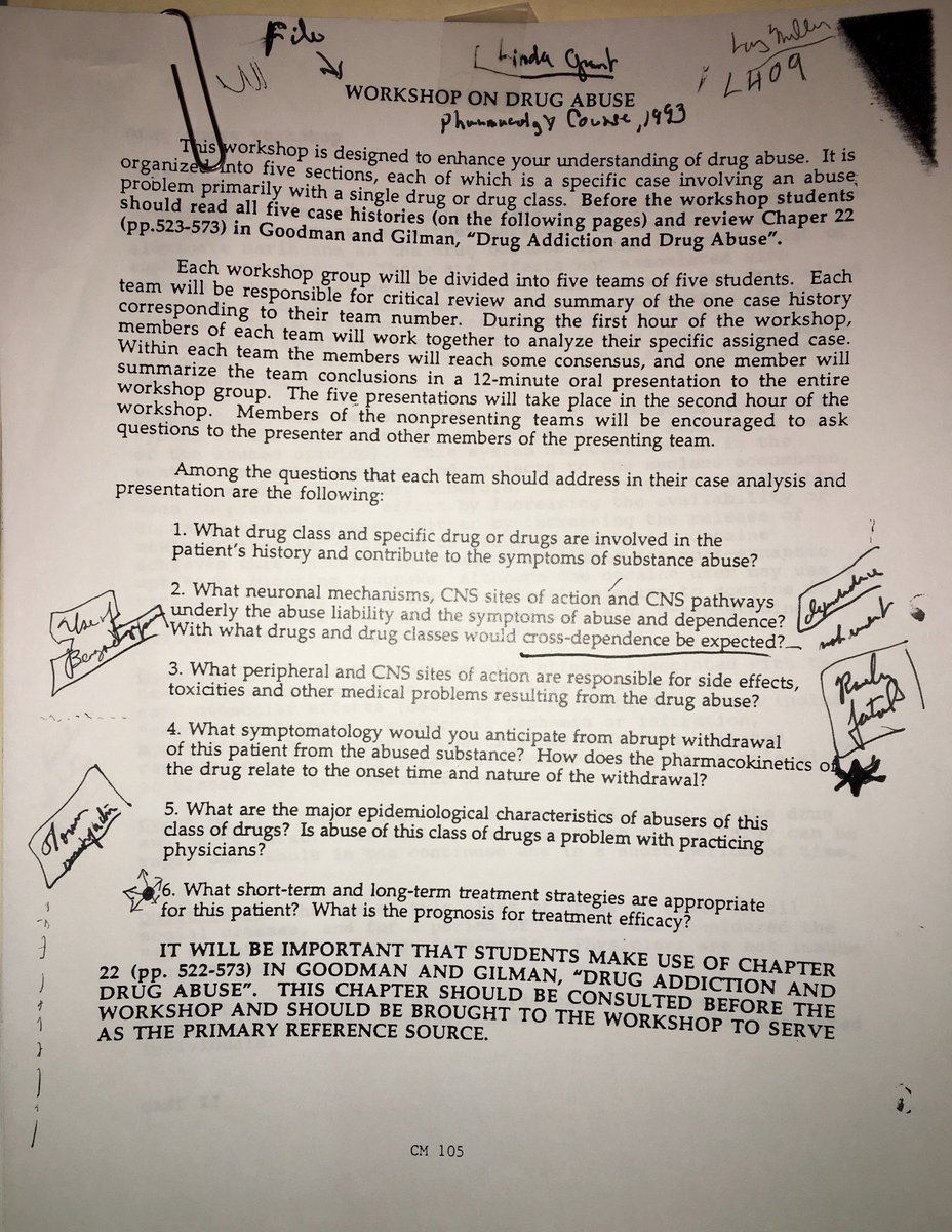 From our archives, some of Dr. Kornetsky's teaching material from throughout almost 60 years with us at <a href="/PharmBU/">BU Pharmacology💊</a> and <a href="/BUMedicine/">Boston U Chobanian & Avedisian School of Medicine</a>