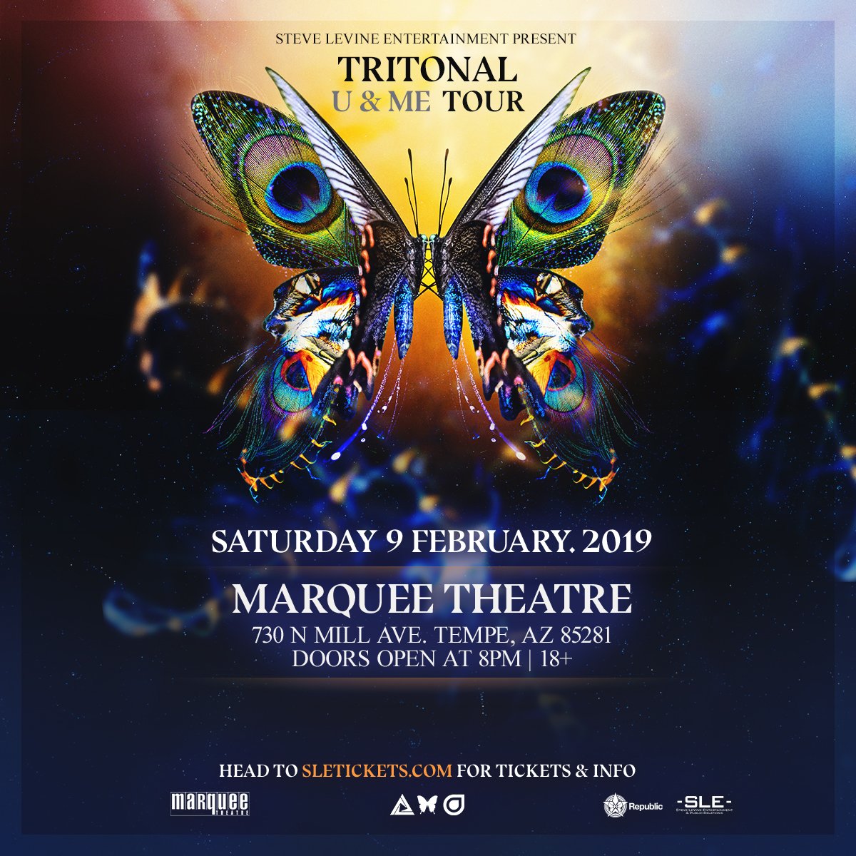 SoundWaveAZ's tweet photo. Join us for an unforgettable evening as we welcome @tritonal at the #MarqueeTheatre on their U &amp; Me Tour February 9th💃 🕺

Tickets at: https://t.co/DLAjfZOi3o https://t.co/9XuChJOJTt