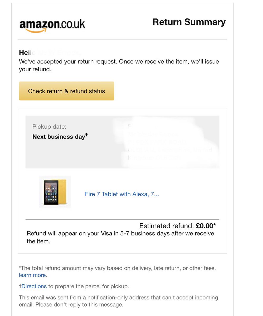 ট ইট র Amazon Help Thank You For The Additional Information I D Like A Member Of Our Team To Look Into This For You Please Provide Us With Your Details Using This Secure Link