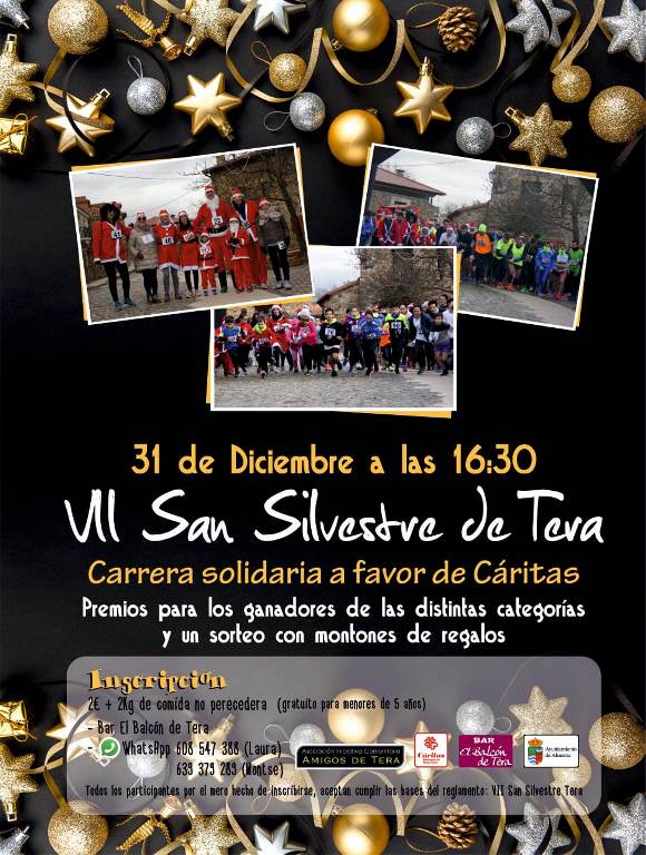 desdeSoria's tweet photo. El 31 de diciembre, carrera solidaria en Tera a favor de Cáritas. https://t.co/w8YZWNLxSD https://t.co/G1Tvqvb5Dq