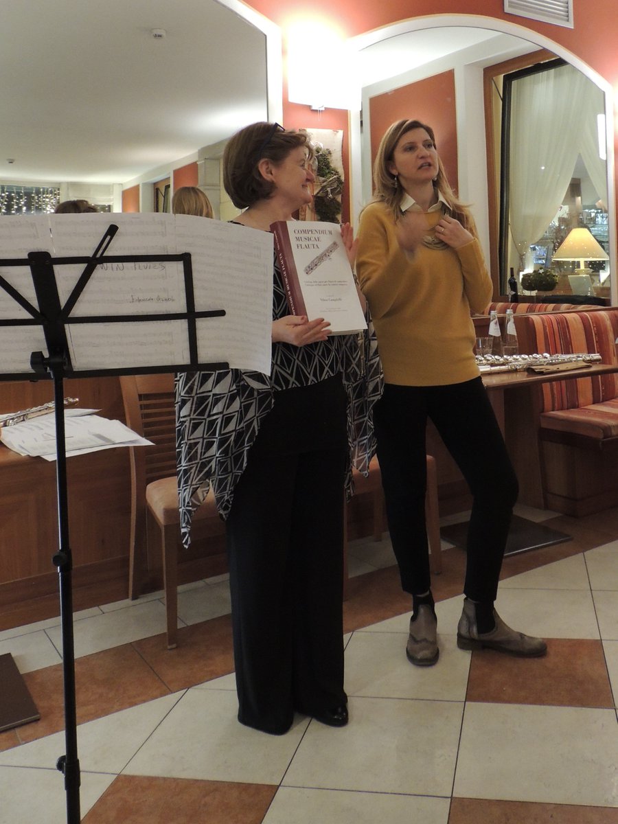 #CompendiumMusicaeFlauta #20yearsofresearchby #Italian #flutist #VilmaCampitelli; 15,000 #worksinvariousformations, #solopiccolo to #fluteandorchestra  by 2,800 #WomenComposers #from100countries. #Publishedreleased #June12th #EDIZIONISMASHER #Italy #HonouredmyworksintheCompendium