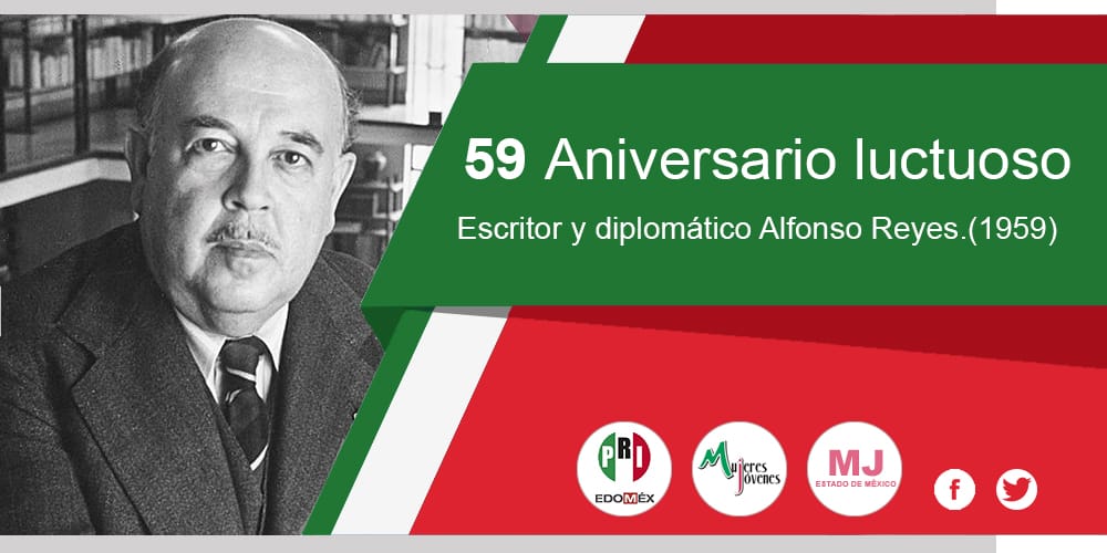 Alfonso Reyes, fue un poeta, ensayista, narrador, diplomático y pensador mexicano. Se le conoce también como «el regiomontano universal».​ #MJ