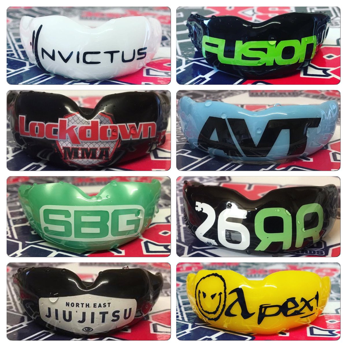 Rep your team! xsguardmouthguards.co.uk #mma #boxing #bjj #custommouthguard #mouthguard #gumshield #rugby #muaythai #jiujitsu #xsguard