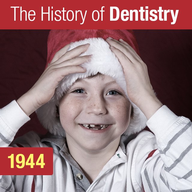 DirectaInc's tweet photo. In 1944, Donald Gardner was teaching music to second graders &amp; asked his class what they wanted for Christmas. He noticed that many of them were missing their front teeth and wrote the Christmas classic “All I Want for Christmas is My Two Front Teeth.” #christmas #dental #history https://t.co/3MOgTYj2zt