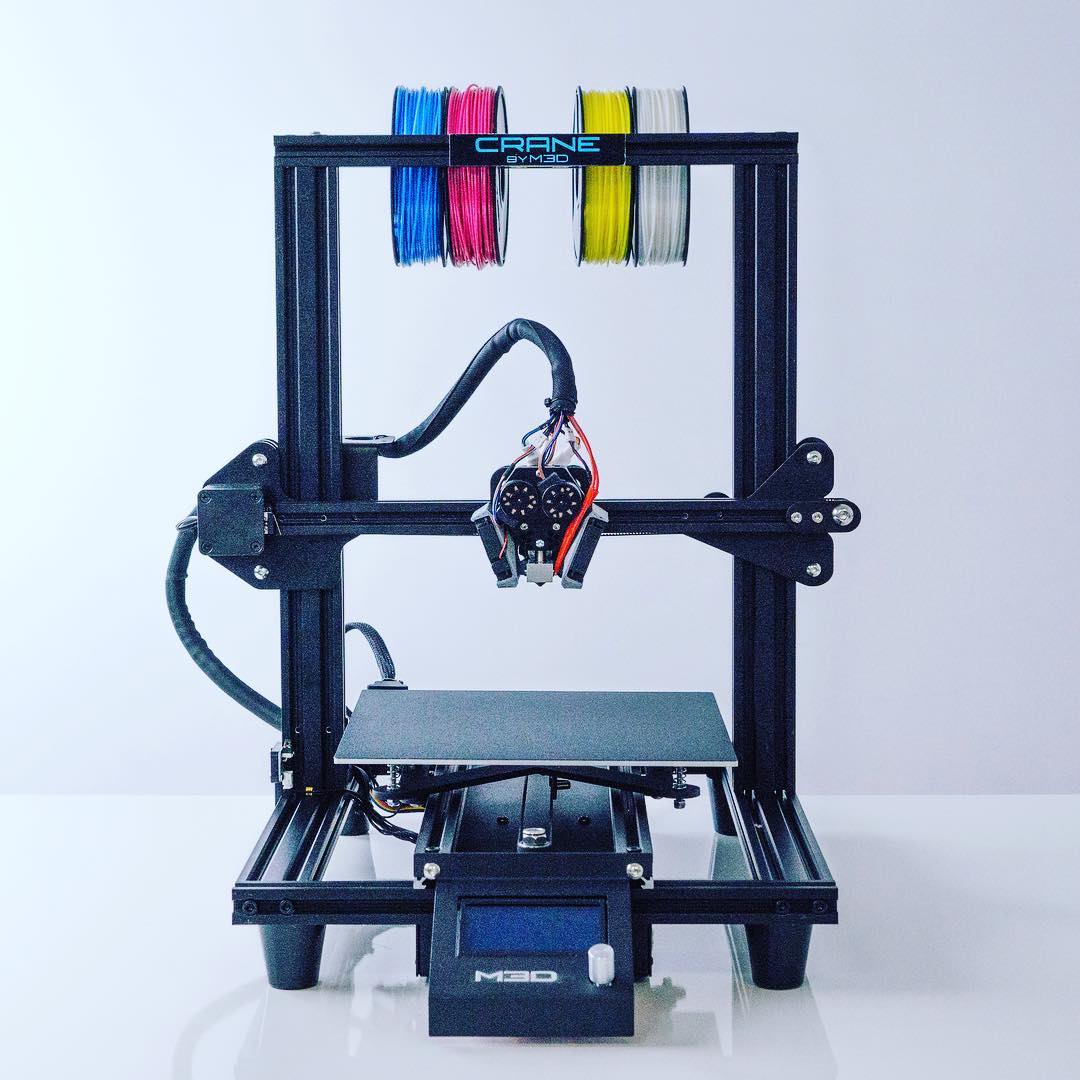 What was your favorite 3D printing product this year? Our vote goes to the Crane Quad that paved the way for full-color 3D printing in 2018 🌈 #crane3dprinter #3dprinting #3dprinter #3dcolor #3dprint #3dprinted #3dprints #3dprinters #3dprintinglife #3dprintart #3dprinterfilament