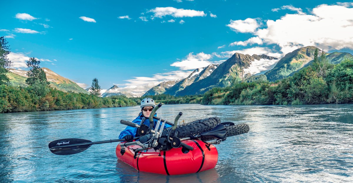 FatbackBikes's tweet photo. #Fatback bikes: not just capable on snow, sand, #singletrack, fireroads &amp; general #backcountry shenanigans...

https://t.co/oM5TajDVn0.

#ThisIsPackrafting #Alaska #BikepackRafting #Fatbackbikes #MTBak #Packraft @alpacka_raft https://t.co/m4AH7Etjha