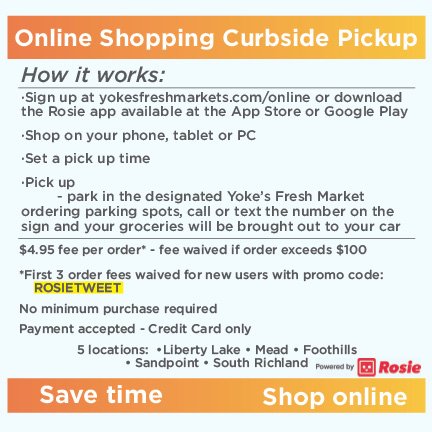 Does the snowy weather in the PNW have you running behind or are you looking to save time this coming year? Whatever may be your case, online shopping may help speed up your day! Available at 5 of our locations! 
Don't forget the promo code for first time users!
