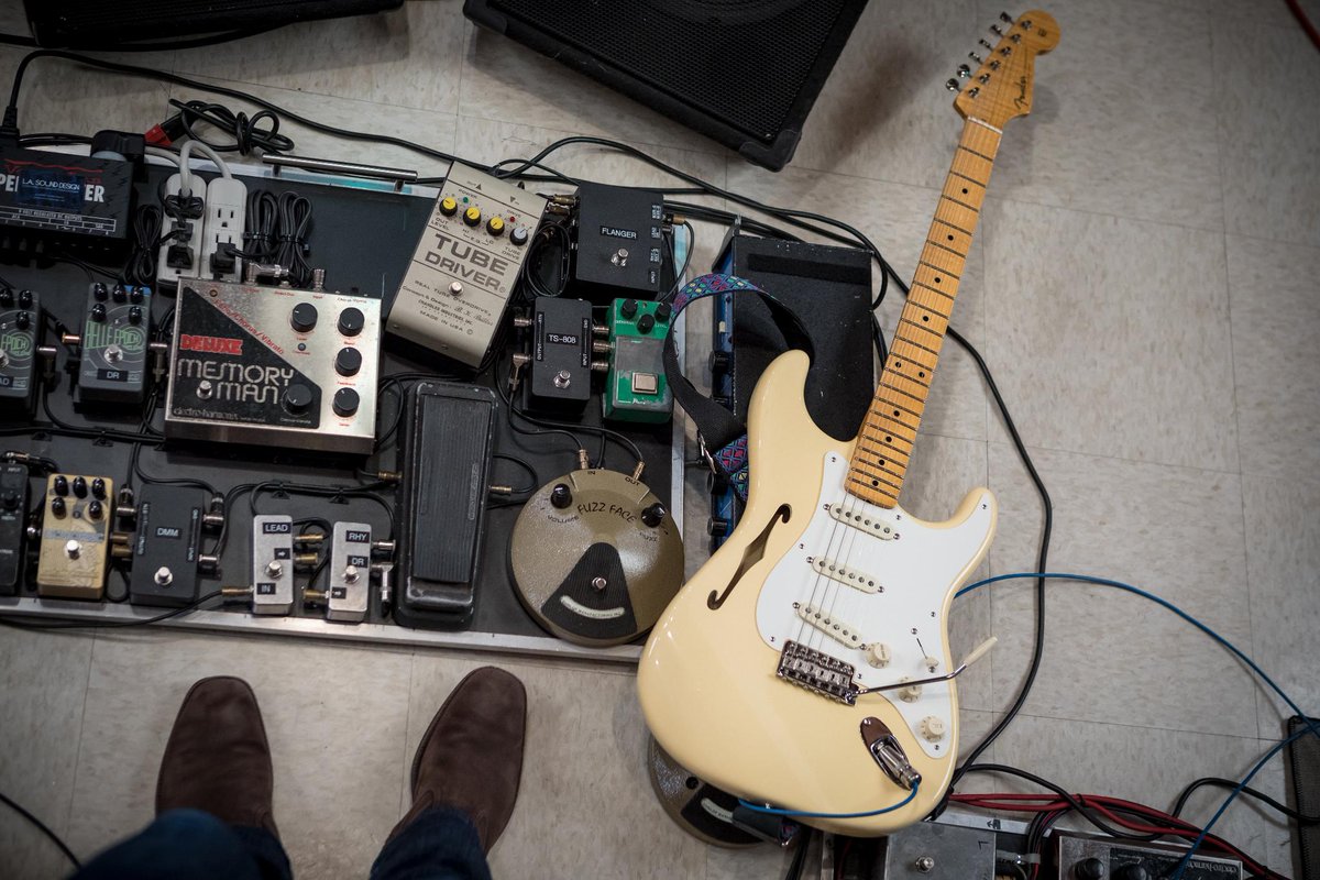 Eric 2024 johnson pedalboard