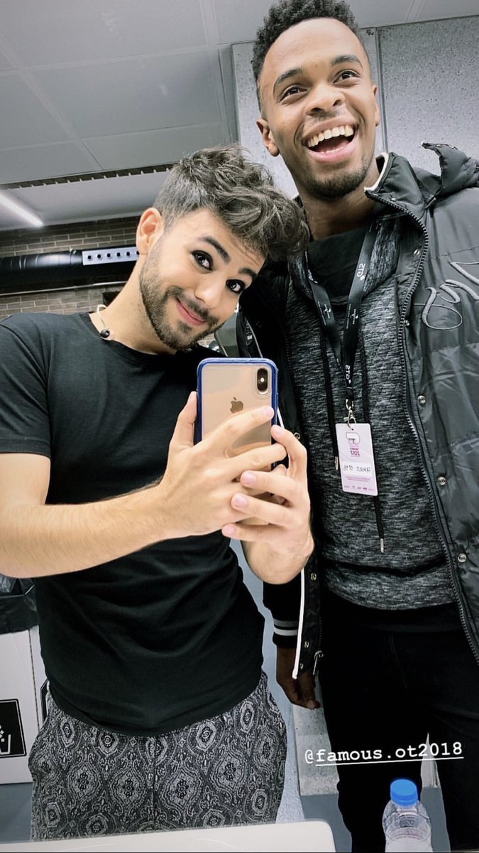 Famousasquad's tweet photo. Os dejamos la stories que ha subido @Agoney junto a nuestro querido @famousoOT2018 😍😍 vaya dos grandes se han juntado!!! https://t.co/JUnCcaG9u4