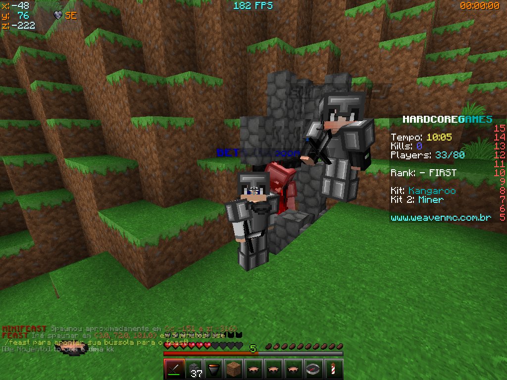 DOKNETS's tweet image. Evento no @WeavenNetwork 

@SwinteeyPvP 2 lugar 3 kills
@Whaaait_ 3 lugar 4 kills

Não deu para ganhar mais GG