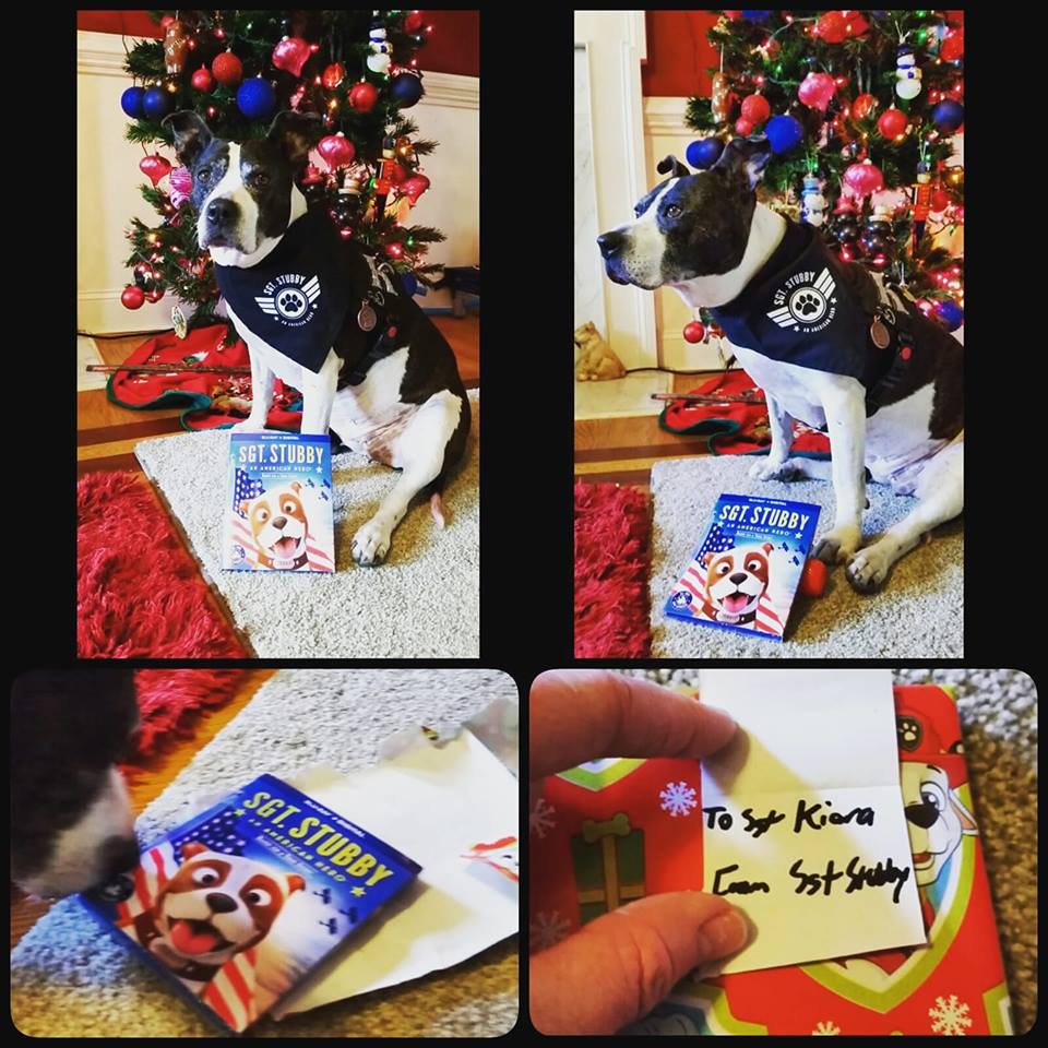 funacademyinc's tweet photo. We can't get over how adorable this pup looks in all of her #StubbySwag π
Who else got Sgt. Stubby for Christmas?
πΈ: Amanda Callahan https://t.co/Oe1geZeUh0