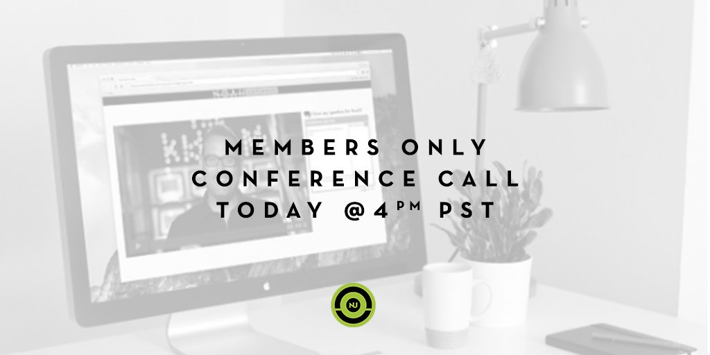 Noah_University's tweet photo. TODAY @ 4pm PST! MEMBERS ONLY Conference Call! Last chance to get those questions in! Can't join the call live? No problem! You can still catch your answers on the replay. See you all there! https://t.co/PPsJ1wwUYf