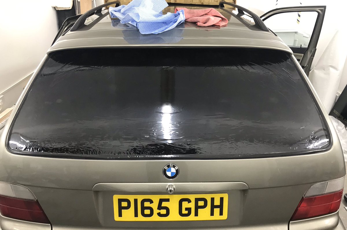 kingoftints's tweet photo. This was an interesting shrink #bmw #e36 #touring #classic #kot #kingoftints #tint #windowtint #vinyl #wrap #sign #signage https://t.co/JDxTM3FwtX