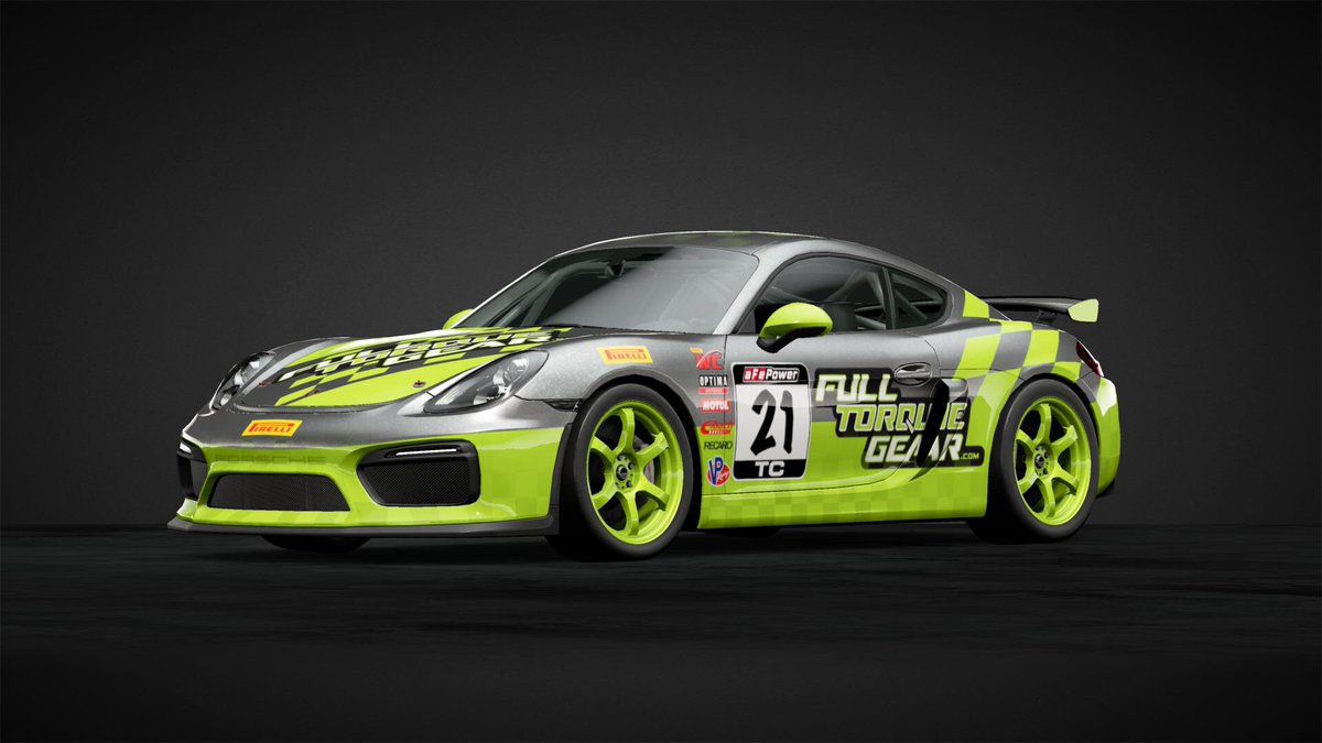 FullTorqueGear's tweet photo. When your brand is now featured in a video game. 🤘🏻💯🔥

#granturismo #esports #porsche #caymangt4 #porsche911 #porscheworld #porschemotorsport  #classicporsche #vintageporsche #porschedesign #porschelove #porscheclub #supercars #automotiveapparel #apparel #fulltorquegear https://t.co/oVHE0wmZl6