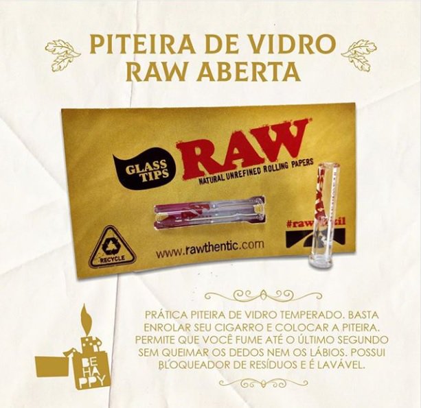 TabacariaJf's tweet photo. Item indispensável no seu Kit.
 Por ser de vidro pode ser reutilizada diversas vezes!
 Para limpeza, deixe de molho na água morna com sabão, álcool ou detergente. @RAWLIFE247 @RAWRollingPaper #rawlife https://t.co/NtBoMLBID1