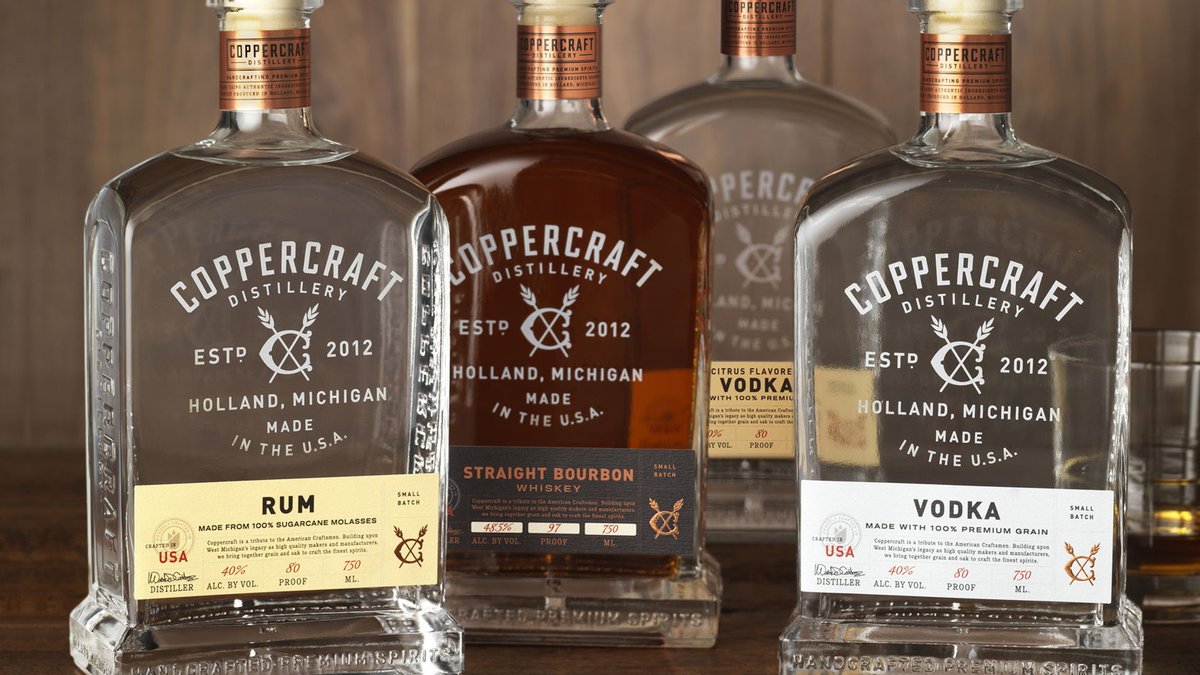 Our design for <a href="/CCDistillery/">Coppercraft Distillery</a> was selected to be featured on <a href="/TheDieline/">Dieline</a>! “Every bottle of Coppercraft Premium Spirits is a tribute to the American Craftsmen.”   

beta.thedieline.com/community/769 

#thedieline #cfnapa #spirits #branding #packaging #packagingdesign #graphicdesign