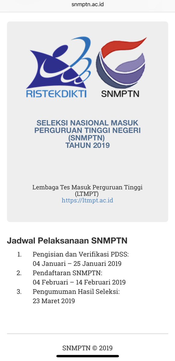 Tunggu tanggal resmi launching SNMPTN 2019 pada 4 Januari 2019

Salam.

ltmpt.ac.id
snmptn.ac.id
<a href="/HumasUnimal/">WartaUnimal</a>