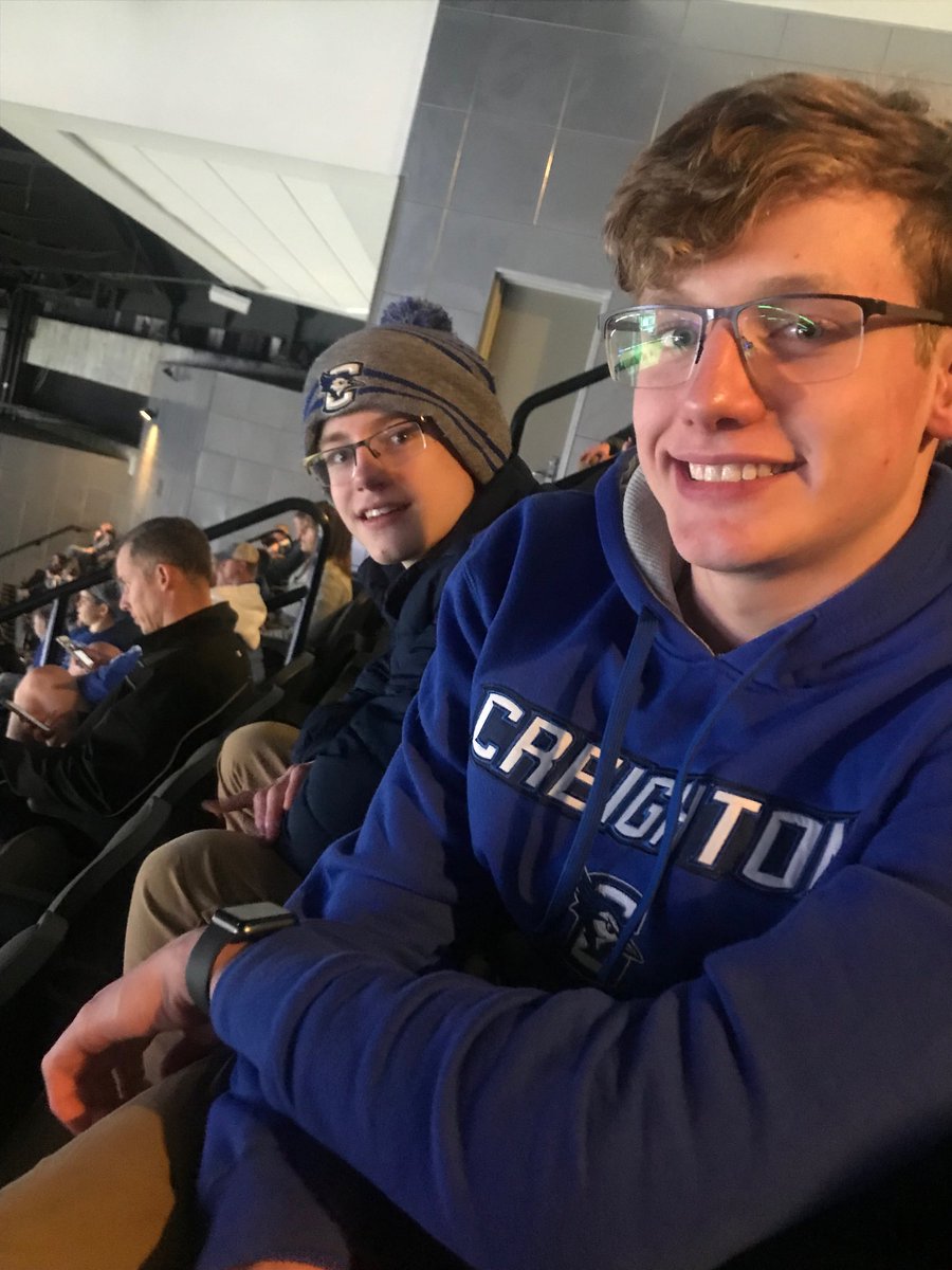 Cheering on the Bluejays! #gojays