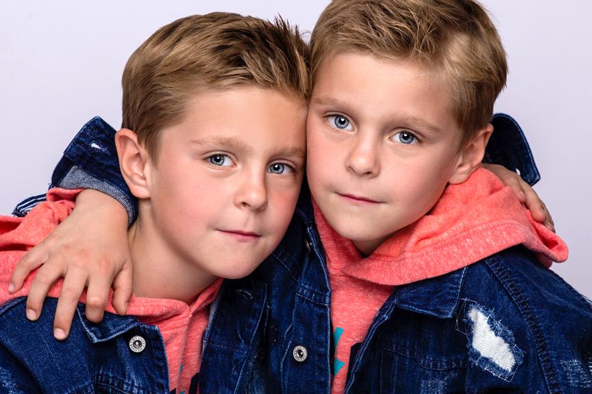 Y&R child actors Holden and Ryan Hare