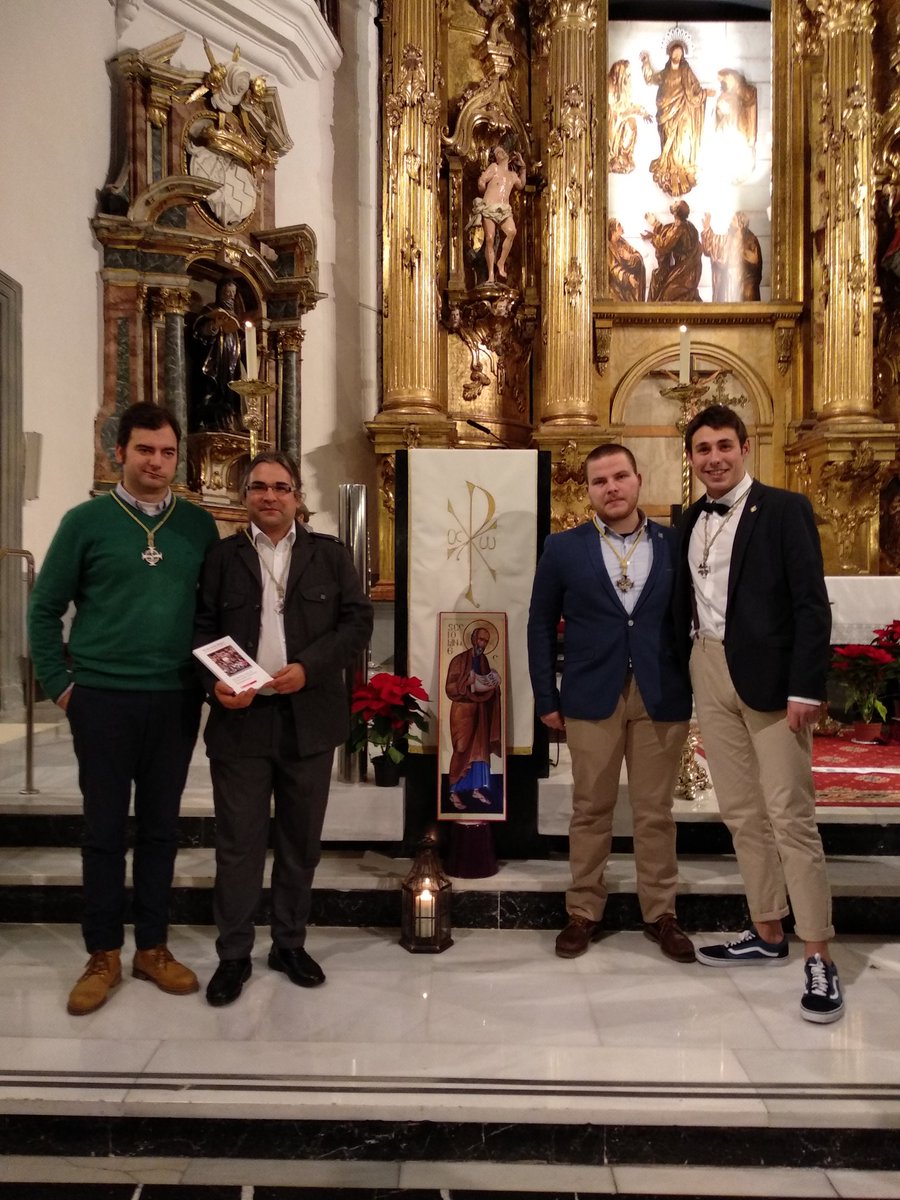 Hoy hemos asistido y participado en la Eucaristía en Honor a San Juan Evangelista, Patrón de los jóvenes cofrades, junto a <a href="/DelegacionJOVa/">Delegación JO VLL</a> , ha presidido la Misa D. Luis Argüello, Obispo Auxiliar de <a href="/archiValladolid/">Archidiócesis de Valladolid</a>