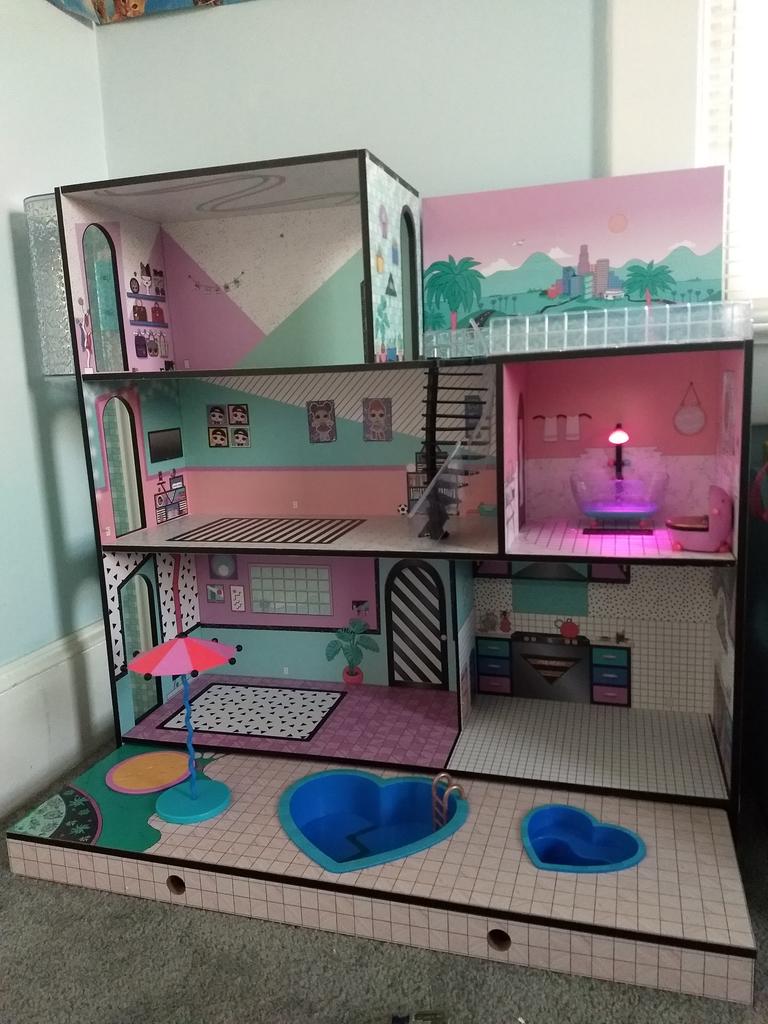 lol doll house assembly
