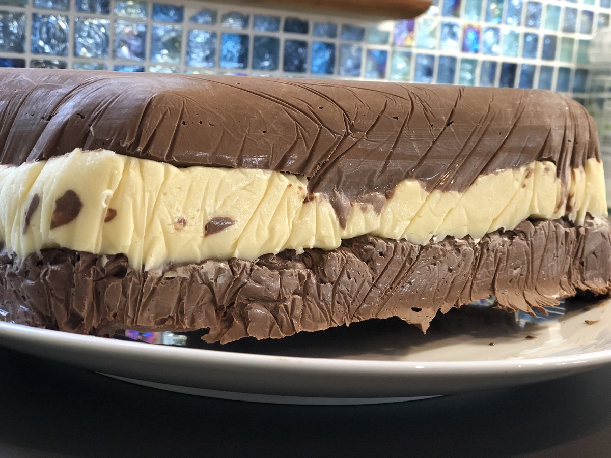chriskidd's tweet photo. Loved the Mary Berry chocolate terrine that I made for our family day. Very rich and filling but so tasty. #chocolate #plainchocolate #whitechocolate #darkchocolate #chocolatedessert #chocolateterrine #terrine #food #dessert https://t.co/HN1e838jID