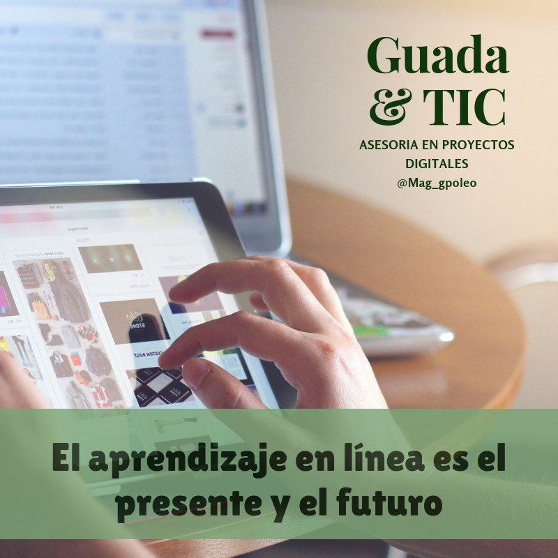 Mag_gpoleo's tweet photo. Crea un mejor presente y un un futuro productivo
#Emprendimientos
#Éxitos
#BuenosPlanes
#CursosenLínea
#TGISC
#Elearning
#EaD
#Guadatic https://t.co/CrNiThSkbe