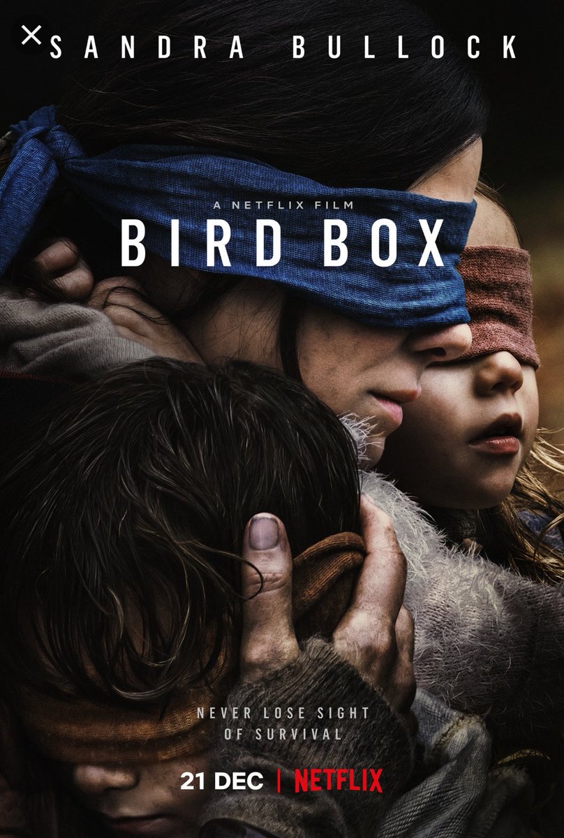 VAMedia757's tweet photo. I say they're wearing White and Gold Blindfolds... my wife says otherwise.  What do you see?! #BirdBox #BirdBoxNetflix https://t.co/eO7Ap4eSkm