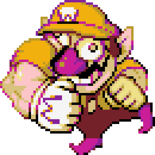 Dim_Widdy's tweet photo. A Wario Land 3 sprite redraw for @Jaharl_Boxhead in a Secret Santa at @TheAnimGroup! https://t.co/Nymytbi9ek