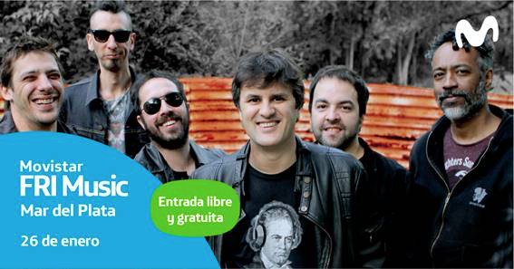 ¡El Sábado 26/01 llega el #MovistarFriMusic de Mar del Plata y no te lo podés perder! Vení a disfrutar del show de <a href="/ciroylospersas/">Andres Ciro Martinez</a>, <a href="/PlandlMariposa/">El Plan de la Mariposa</a>, <a href="/LaQueFaltabaa/">Micky Rodriguez</a> y Manu Martinez. En el Paseo Hermitage. 
Entrada LIBRE Y GRATUITA 😎👐
 
¡#MovistarFriMusic!
No te lo pierdas