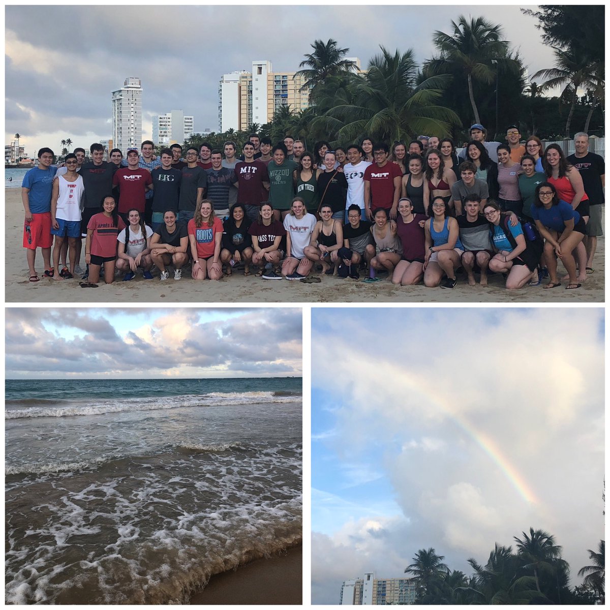 MITSwimDive's tweet photo. We cannot wait to get training trip 2018/2019 underway! Time for some fun in the sun and a great second half of the season! ☀️🏝🌈#mitengineers #negativesplit #trainingtrip2018 #rainbowbright https://t.co/Z8IuexYDx0