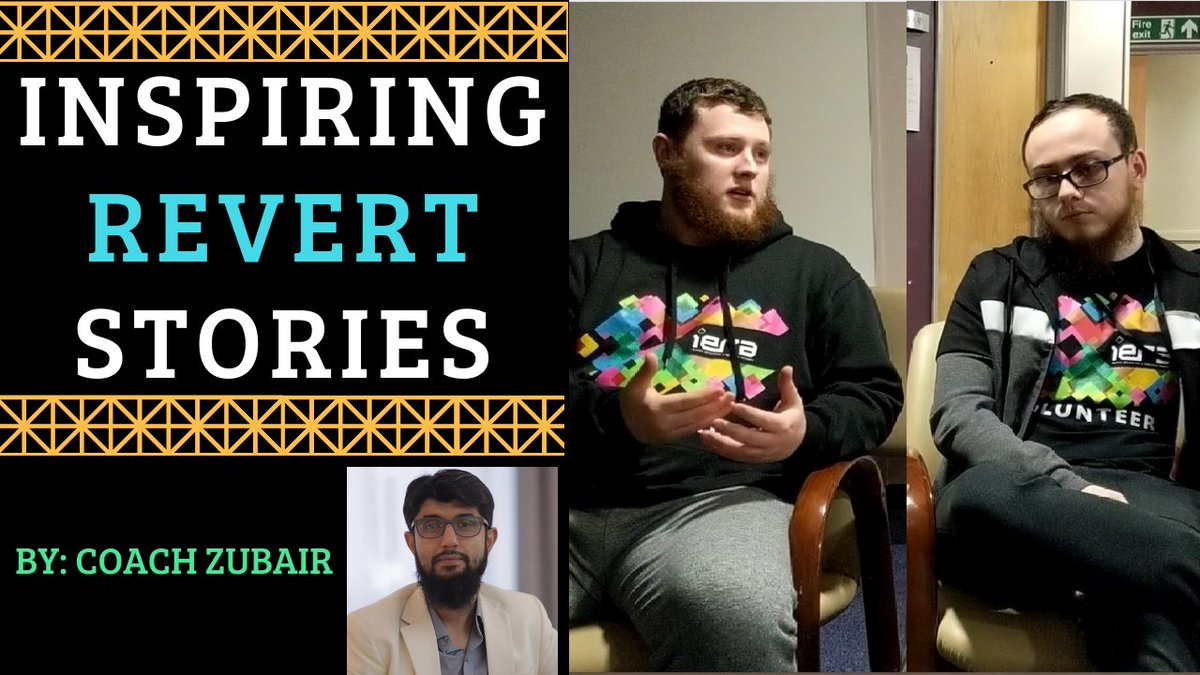 CoachZubair's tweet photo. Ep. 5 | Inspiring Revert Stories | Richard and Lee from New Castle, UK | Importance of Learning the Deen | Giving Back and Da'wah
๐น Watch Lecture ๐น
https://t.co/xOUo2r5c2n
๐ป Subscribe๐ปโ
๐๐ป https://t.co/hpZJ0kSy7S ๐๐ป
#ConvertCoaching #RevertSuccessTeams https://t.co/eLX0wqkSKg