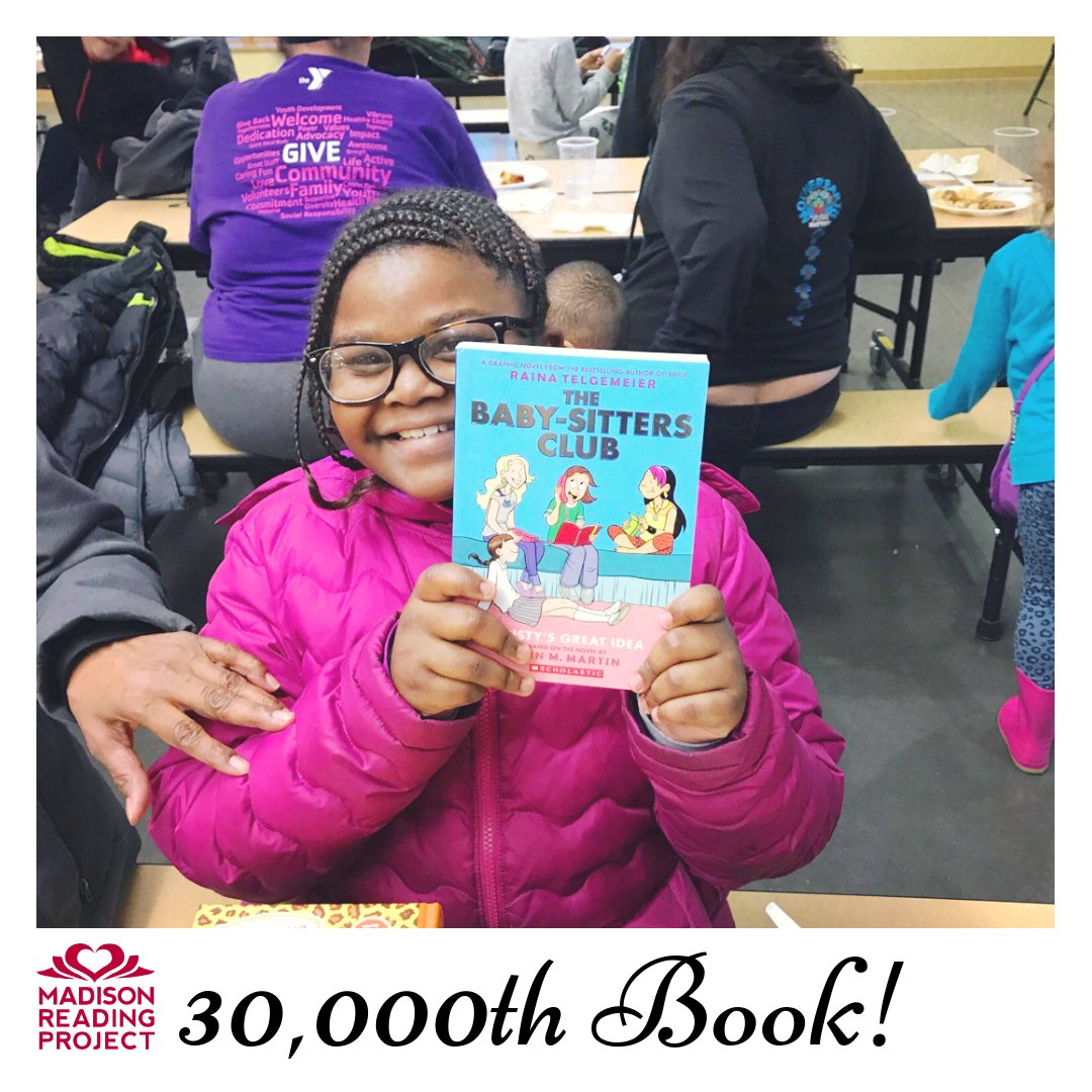 MSNReadingProj's tweet image. While attending the Kwanzaa luncheon at @CenterResCities we accomplished our 2018 book giving goal. Lailah picked our 30,000 book! THANK YOU to everyone who helped us achieve our book giving goal this year. #MadisonReadingProject #ThankfulThursday #BookGiving