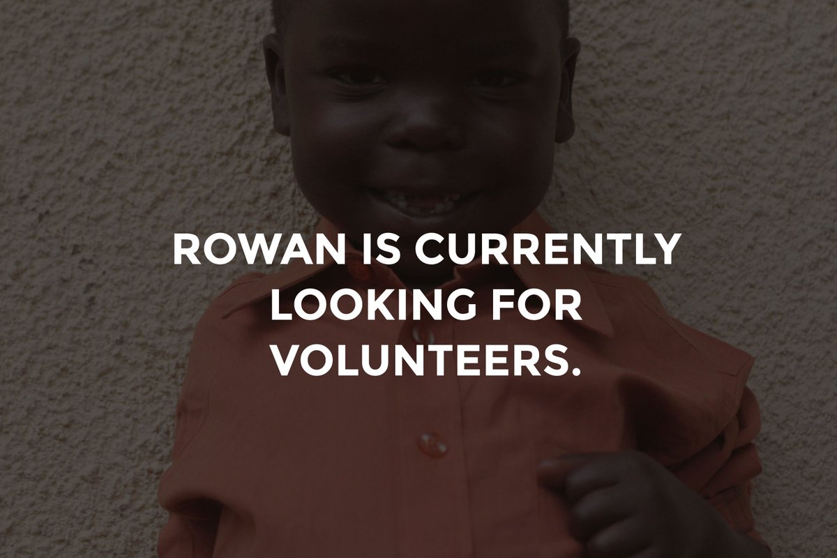 ROWAN is currently looking for volunteers, please contact us to help. loverowan.org/contact