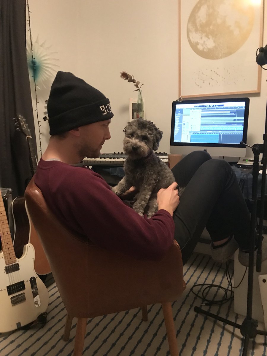 "working on songs"