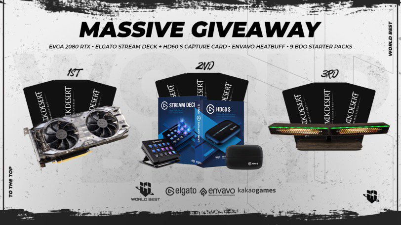 WorldBestGaming's tweet photo. The #WBGBDO squad says the 🎄🎅 holidays are not over! They have put together this amazing #Giveaway PogChamp!

To Enter:

🔁 RT

❤️ LIKE 

🧑 TAG A FRIEND

Click the link below!

➡️ https://t.co/czaoKGcm2D https://t.co/CICrLCrXQ7