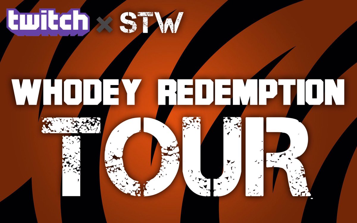 _STDUB's tweet photo. Good Evening #STWNation!
Be sure to join us starting 12.31.18 on our Twitch channel as we start the 2018 Bengals season all over again on Madden 19. Links to our Twitch channel will be posted shortly so stay tuned
#STW #Twitch #Bengals #WhoDey https://t.co/oyibgh7zHi