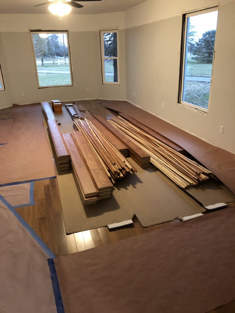 Not even enough for half the house. Looks like I have more to make. #shouldhaveboughtalumberyard