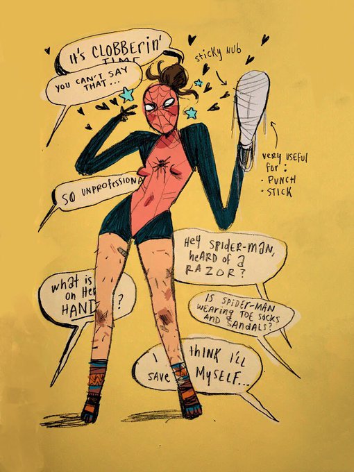 #spidersona ? 