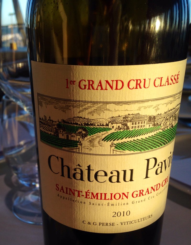 Château Pavie 2010
AOC Saint-Emilion Grand Cru
1er Grand Cru Classé ('A'since 2012)
Not quite expressive but it will find its maturity after few years.
On the palate reveals boldness, richness, and complexity. 
#SaintEmilion #Bordeaux #Wine #GrandCruClasse #WineTasting